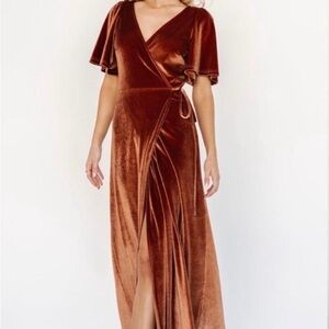 Baltic Born Meghan Velvet Wrap Maxi
